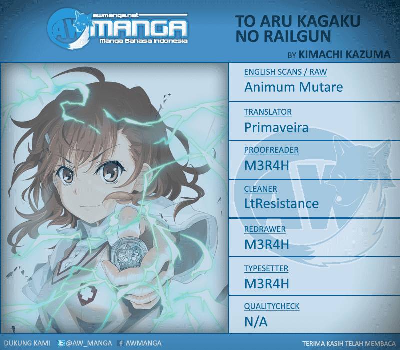 To Aru Kagaku no Railgun Chapter 62